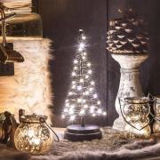 Julemandens træ, kobbertråd, højde 26 cm