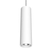 LED-pendel Fuzzy Ø8cm 15W 830 hvid baldakin til overflademontering