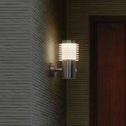 LEDVANCE LED-væglampe Endura Style Rondo, rustfrit stål, sensor