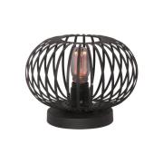 Aglio bordlampe, Ø 25 cm, sort, metal