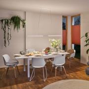 Paulmann Aptare LED-hængelampe, ZigBee, hvid