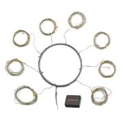LED-solcellelyskæde Knirke Solar Parasol 8 x 2 m
