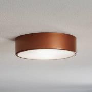 Cleo 300 loftlampe, sensor, Ø 30 cm, kobber