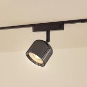 Lindby LED-spot 48 V Lumaro, grå, Ø 8,2 cm, aluminium, dæmpbar