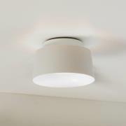 LOOM DESIGN LED-loftlampe Cookie, hvid aluminium Ø 15 cm