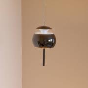 LOOM DESIGN LED hængelampe Parachute, sort Ø 9,6 cm aluminium