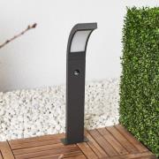 Lucande LED-pullert Juvia, 60 cm, bevægelsessensor, IP54