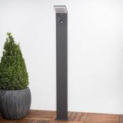 Lucande LED-gadelampe Nevio, sensor, 100 cm, antracit