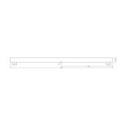 OSRAM LED-linjepære S14s 9,9 W rørpære 2.700K 100cm mat dæmpbar