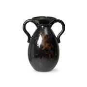 ferm LIVING Verso Floor vase, sort, højde 49,4 cm, keramik