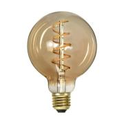 LED-filamentpære Spiral Filament G95 E27 3,2 W amber dæmpbar