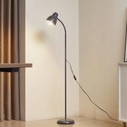 Lindby gulvlampe Tebbi, blå, metal, højde 150 cm