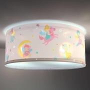 Dalber loftlampe Fairy Dreams, flerfarvet, 2 lyskilder