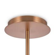 Maytoni hængelampe Erich, messing rosé, glas/metal 12 lyskilder.