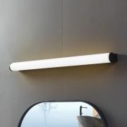 Lucande LED-væglampe til badeværelset Vilmara, sort, metal, IP44