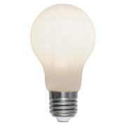 LED-pære E27 2.700K Ra90, opal 7,5W