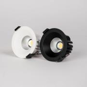 SLC LED-downlight OnePro Soft, sort, 4.000 K, aluminium