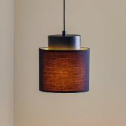 Pendellampe Soho cylindrisk 1 lyskilde sort/guld