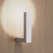 Fabbian LED-væglampe Lancetta, hvid, metal, 3.000 K