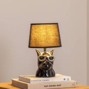 Biagio bordlampe, sort, keramik, 29 cm høj, E14