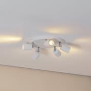 Loftspot Fun, hvid, Ø 30 cm, justerbar, GU10