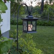 Milan LED-solcellelampe med 3 anvendelsesmuligheder