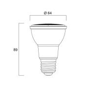 Sylvania LED-reflektorpære E27 7,2W PAR20 3.000K dæmpbar 36° 540lm