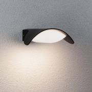 Paulmann udendørs LED-væglampe Mesana, antracit 24 cm aluminium IP44