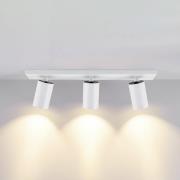 CAN TILT loftspot, hvid, 48 x 9 cm, 3 lyskilder, metal GU10