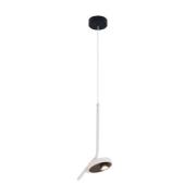 LED-hængelampe Factory, hvid, Ø 15 cm, metal