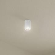 Carbon loftlampe, hvid, højde 10 cm, aluminium