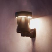 Philips Avery udendørs LED-væglampe, sort, IP44