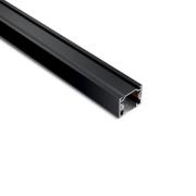 Ivela strømskinne SQUARE 48 V, sort, længde 100 cm metal