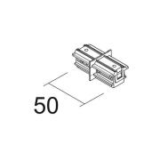 Ivela Langsforlænger SQUARE 48 V, hvid, strømførende