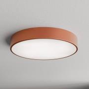 Cleo 500 loftlampe, kobber, sensor, IP54, Ø 50 cm, metal