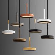 OLEV LED-hængelampe OVERFLY, guld, Ø 15 cm, metal, 927 dæmpbar