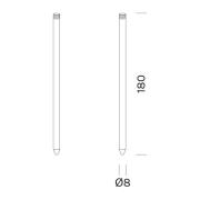 OLEV jordspyd til Pepito, to stk., aluminium