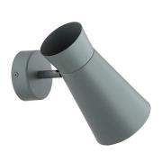 Væglampe Lotta, salviegrøn, spotlight, stål, justerbar