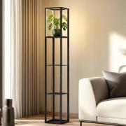 Lindby LED-gulvlampe Birta, stående, reol, højde 155 cm