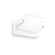 Ideal Lux udendørs LED-væglampe Swipe, hvid, IP54, 3.000 K
