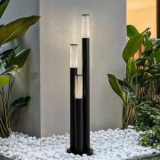 Lindby vejlampe Gavros, trykstøbt aluminium, 3 lyskilder