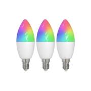 LUUMR Smart E14 4,9W CCT RGB ZigBee Tuya Hue 3-delt