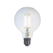 LUUMR Smart LED, sæt med 3, glødetråd, E27, G95, 7W, klar, Tuya
