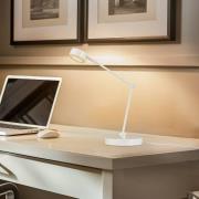 Lindby bordlampe Jyla, hvid, 2700K, GX53, jern