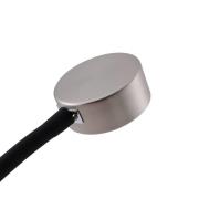 Lindby skrueklemmelampe Jyla nikkel/sort Linse 4.200 K