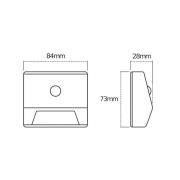 OSRAM natlampe NIGHTLUX STAIR, hvid, sensor, batteri IP54