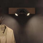 OSRAM loftspotter MERCURY sort 2-Spot GU10-LED 927 dæmpbar