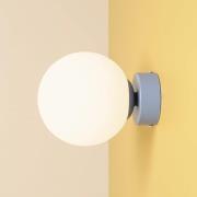 Væglampe Joel, blå/hvid, 1 lyskilde