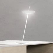 LED-bordlampe Mahina, hvid, højde 36 cm, metal, CCT