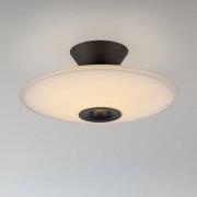 Paul Neuhaus LED-loftlampe Elipsa, hvid/sort, Ø 35 cm